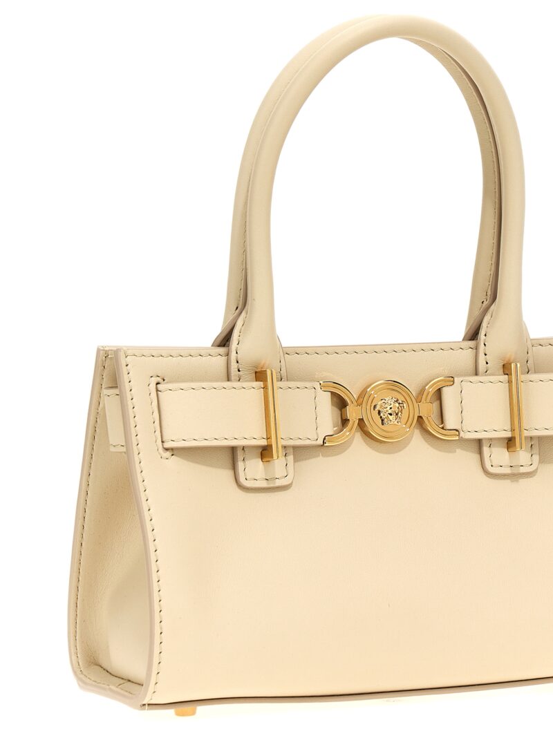 'Medusa '95' small shopping bag Woman VERSACE Beige