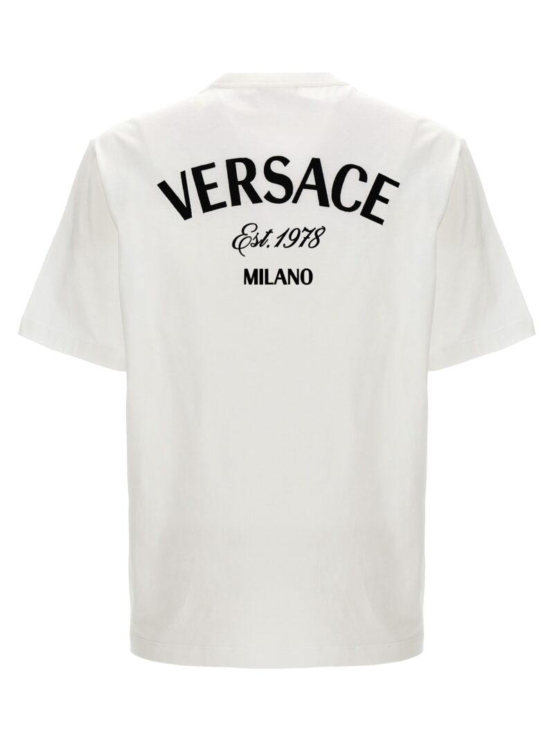 Logo T-shirt 10133021A098651W010 VERSACE White