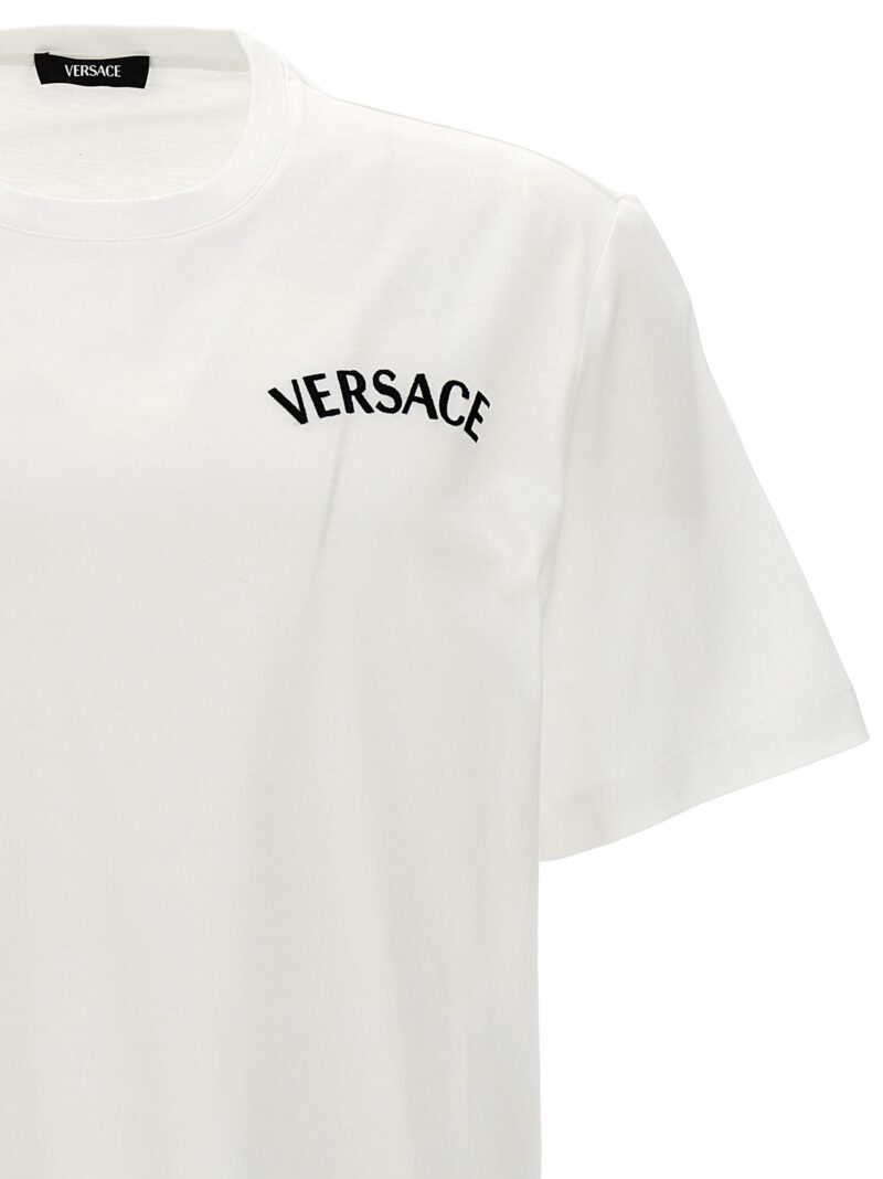 Logo T-shirt Man VERSACE White