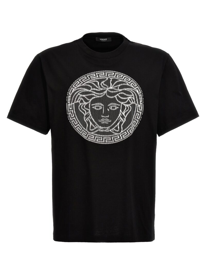 Logo embroidery t-shirt VERSACE White/Black