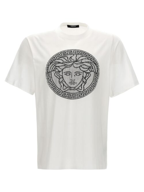 Logo embroidery t-shirt VERSACE White/Black