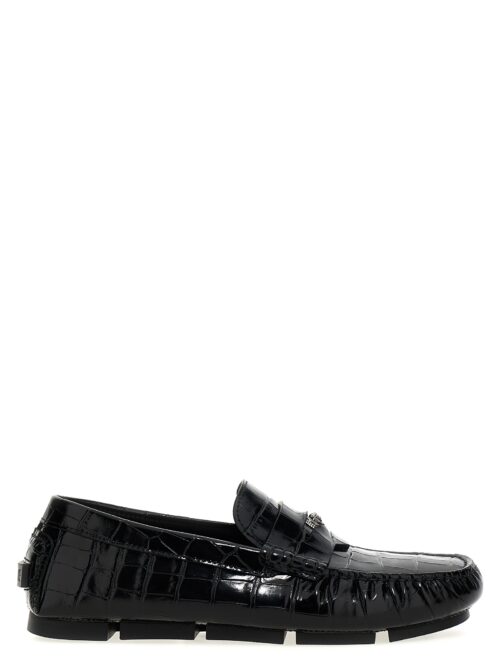 'Driver Medusa biggie' loafers VERSACE Black