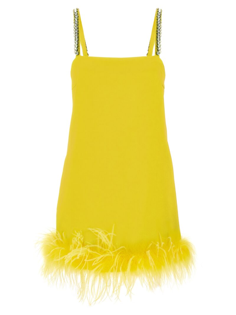 'Trebbiano' dress PINKO Yellow