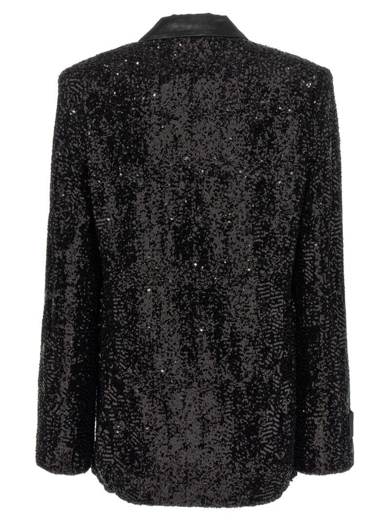 Sequin blazer 1115741001000 ROTATE BIRGER CHRISTENSEN Black