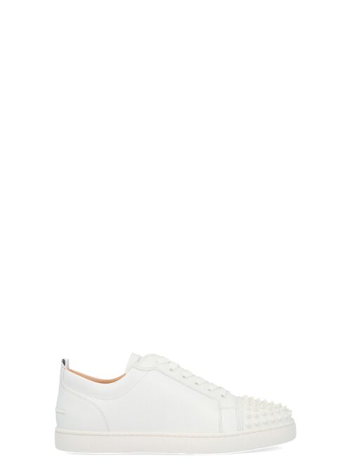 'Louis Jr. Spikes' sneakers CHRISTIAN LOUBOUTIN White