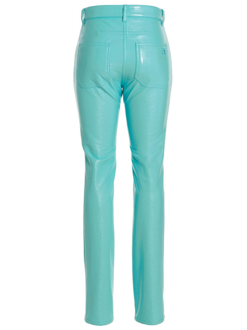 'Vinyl' pants 123CPA013VY00147017 COURREGES Light Blue