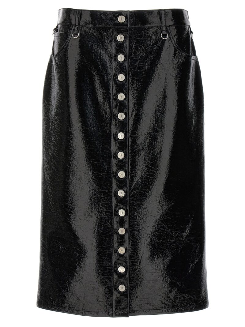 'Multiflex' skirt COURREGES Black
