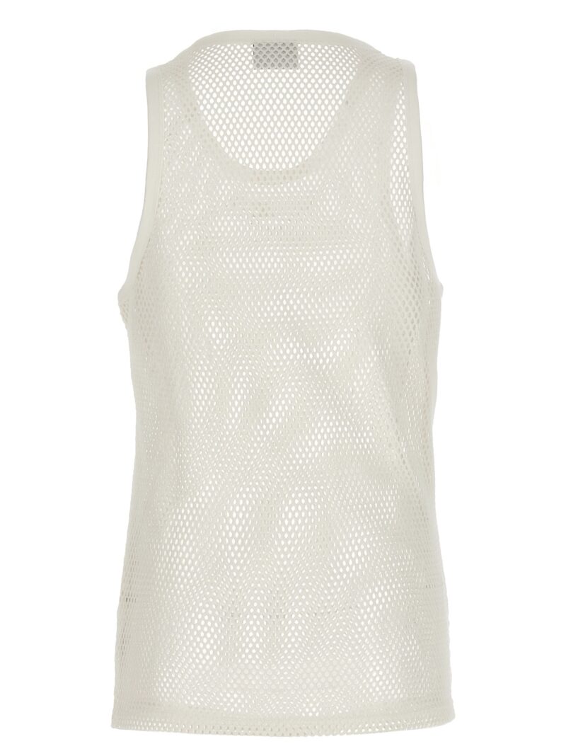 'Fishnet' top 124JDE011JS01190001 COURREGES White