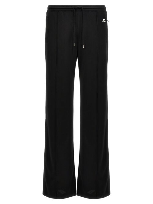 'Tracksuit interlock' pants COURREGES Black