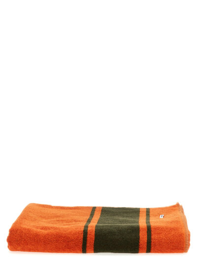 Logo beach towel C.P. COMPANY Orange