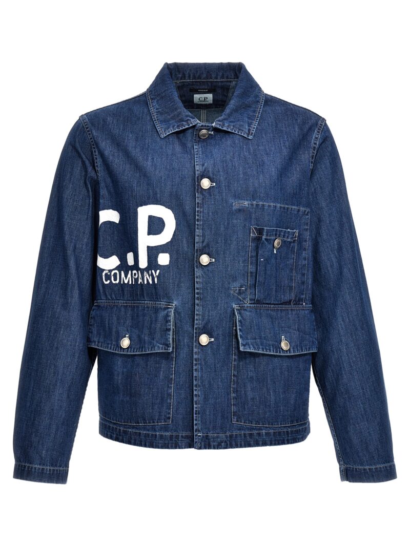 'Outerwear medium' jacket C.P. COMPANY Blue