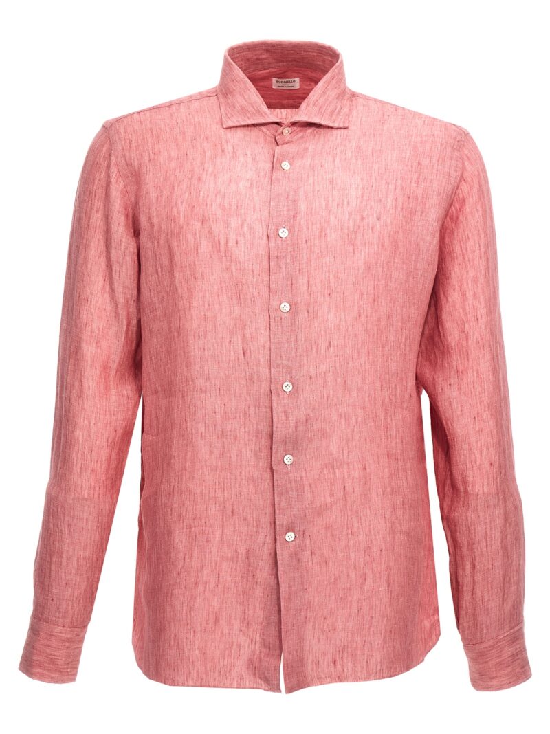 Linen shirt BORRIELLO Pink