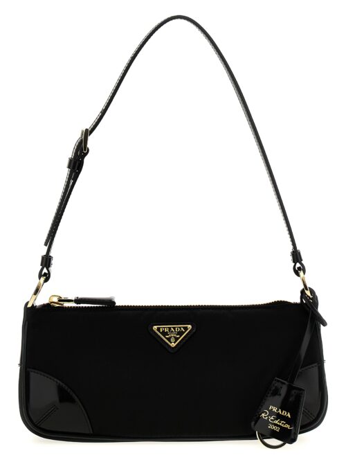 'Re-Edition 2002' shoulder bag PRADA Black