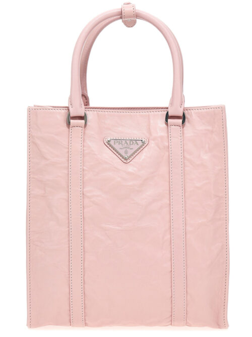 'Nappa Antique' small shopping bag PRADA Pink