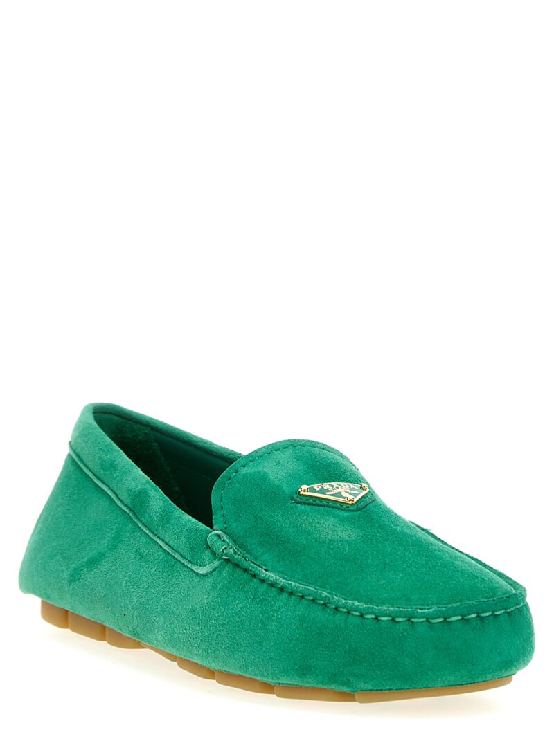 'Drive' loafers 1DD081F005008F0223 PRADA Green