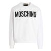 Maxi logo sweatshirt MOSCHINO White/Black