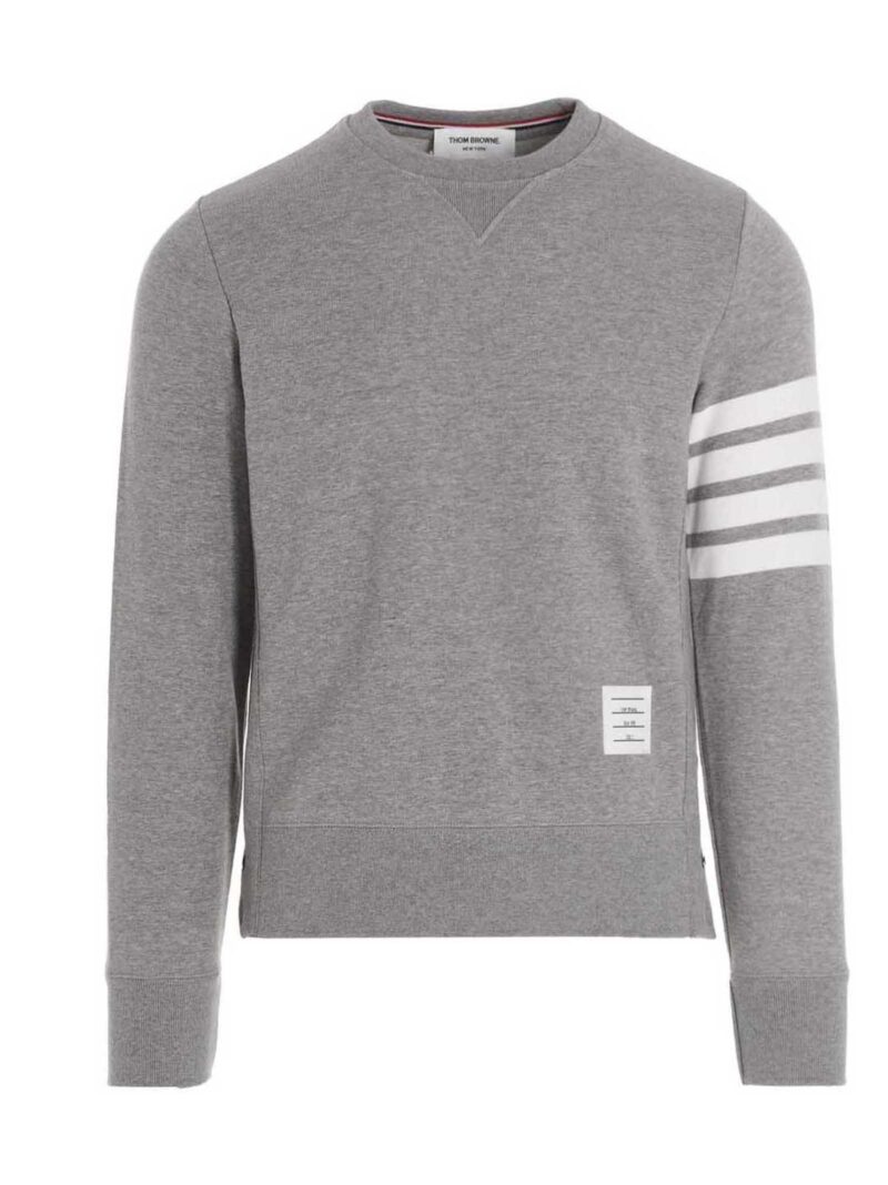 '4 bar’ sweatshirt THOM BROWNE Gray