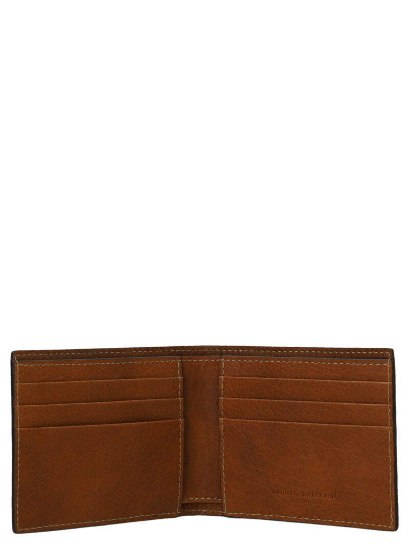 Embossed logo wallet Man BRUNELLO CUCINELLI Brown