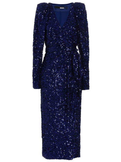 Sequin maxi dress ROTATE BIRGER CHRISTENSEN Purple