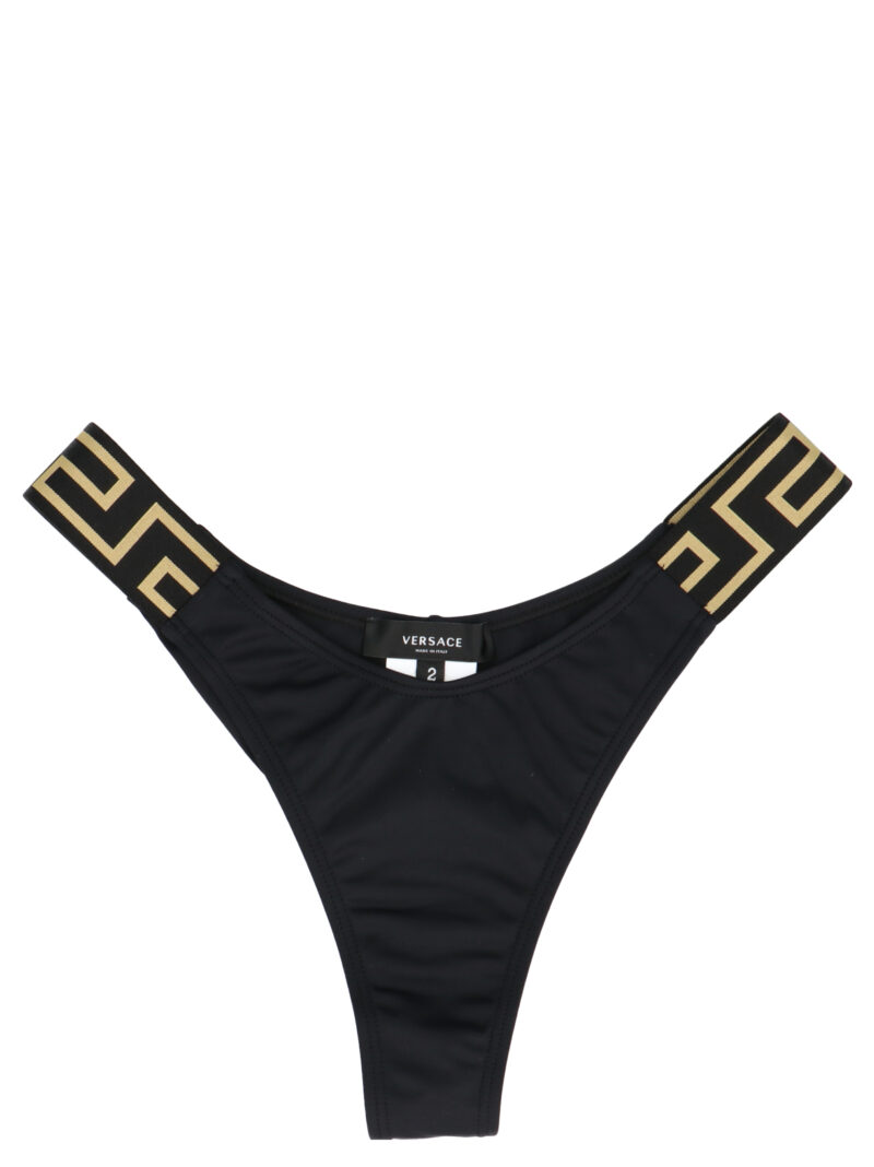 ‘Greca’ bikini bottoms VERSACE Black