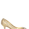 'Bellucci' lace pumps DOLCE & GABBANA Gold