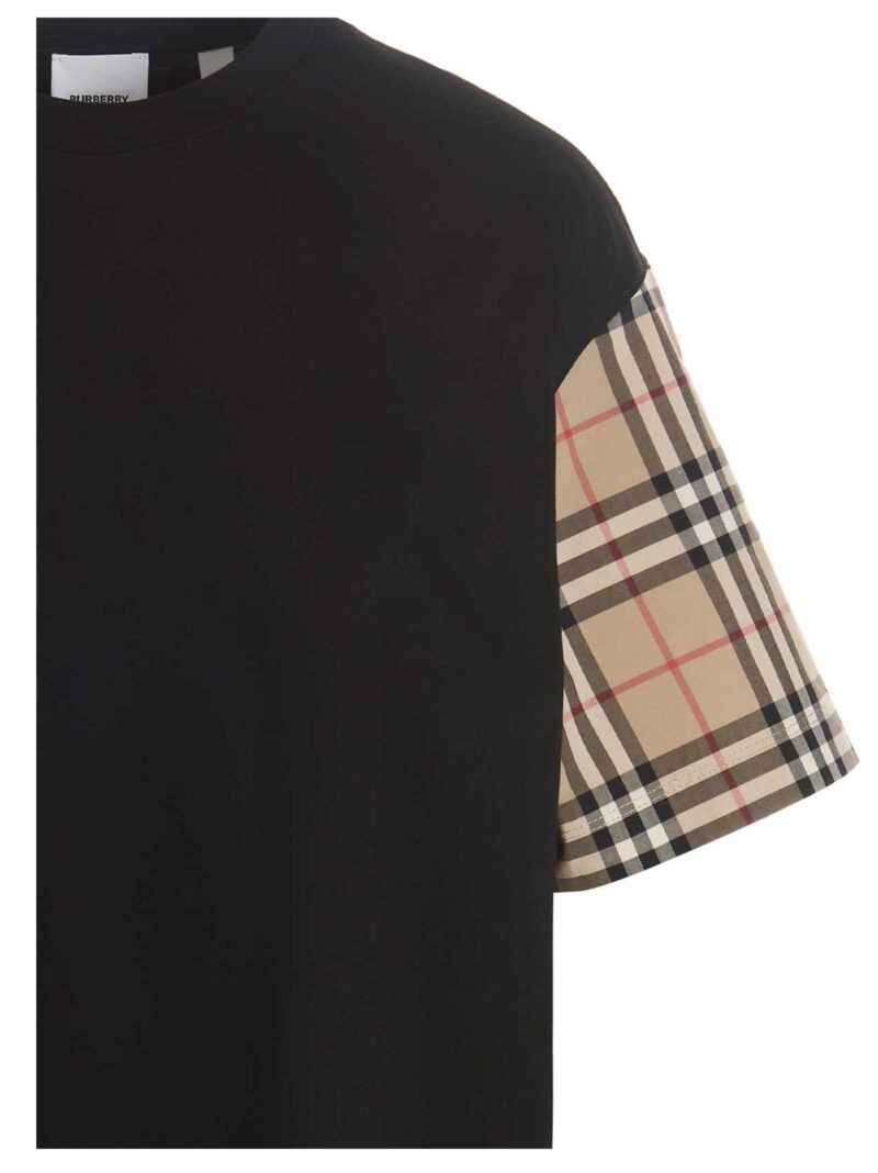 'Carrick' t-shirt Woman BURBERRY Black