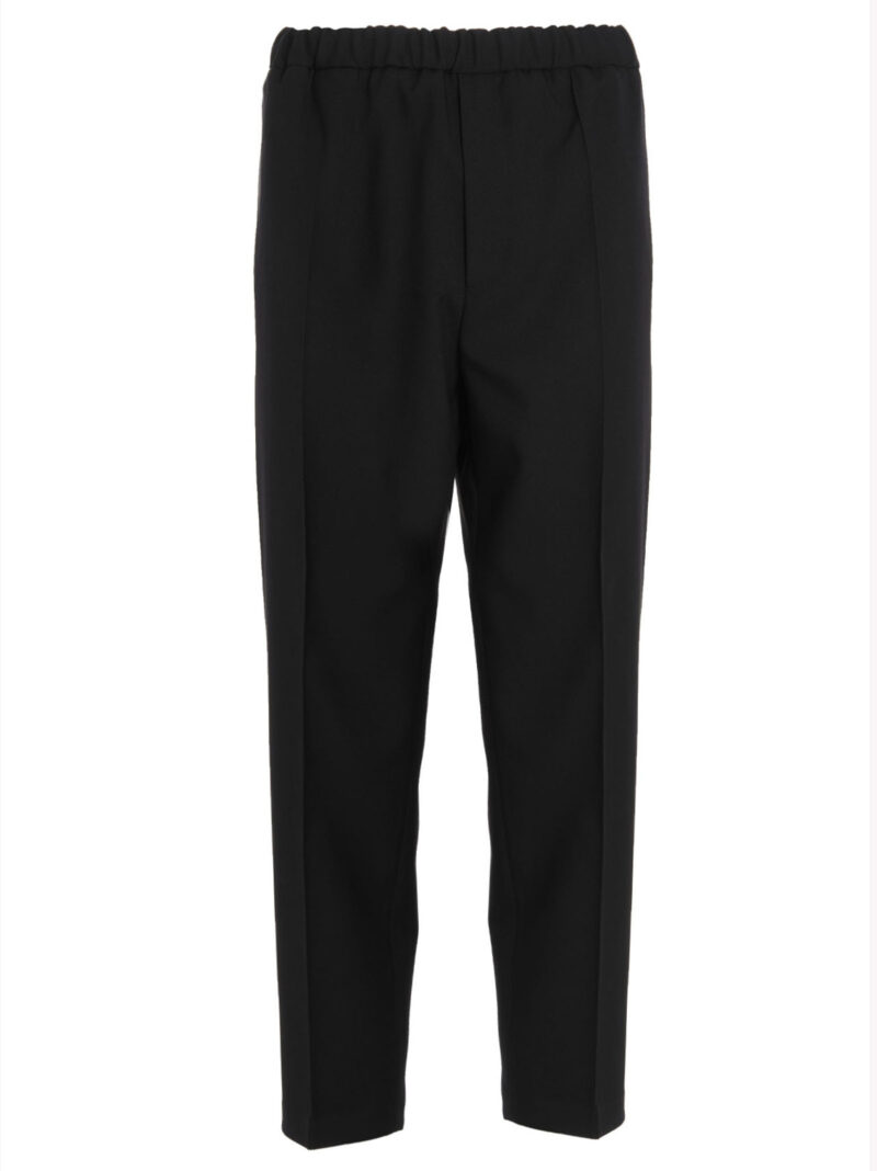 Gabardine trousers JIL SANDER Blue