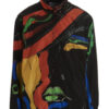 Printed nylon jacket MOSCHINO Multicolor
