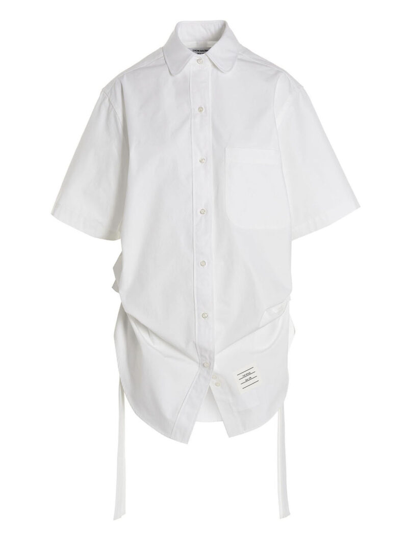 Shirt dress THOM BROWNE White