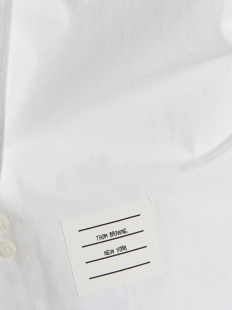 Shirt dress 100% cotton THOM BROWNE White