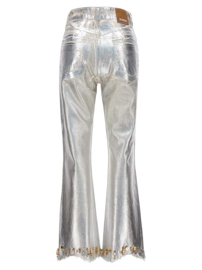 'Le de Nīmes court Articha' jeans 23E231DE015SILVER JACQUEMUS Silver