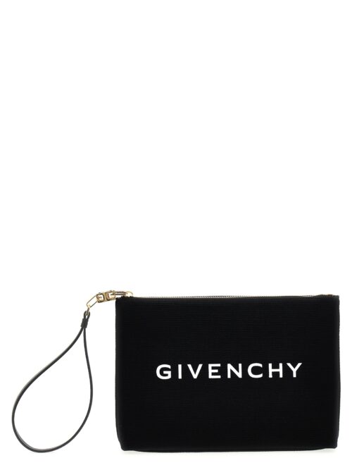 Large canvas pouch GIVENCHY Black