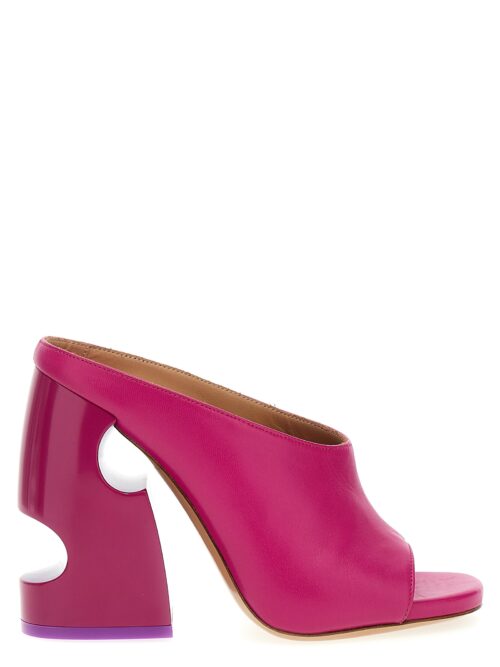 'Pop Bulky' mules OFF-WHITE Fuchsia