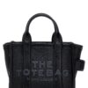 Shopping 'The Leather Micro Tote' MARC JACOBS Black