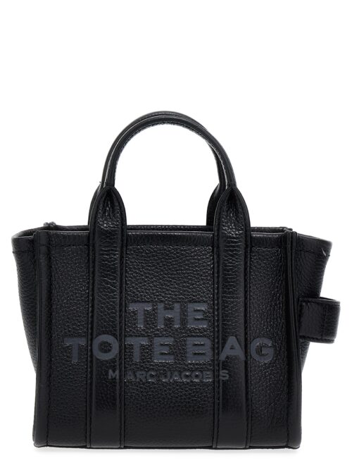 Shopping 'The Leather Micro Tote' MARC JACOBS Black