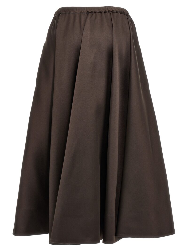 'Techno Duchesse' Valentino skirt 2B0RA9V56D1E05 VALENTINO GARAVANI Brown