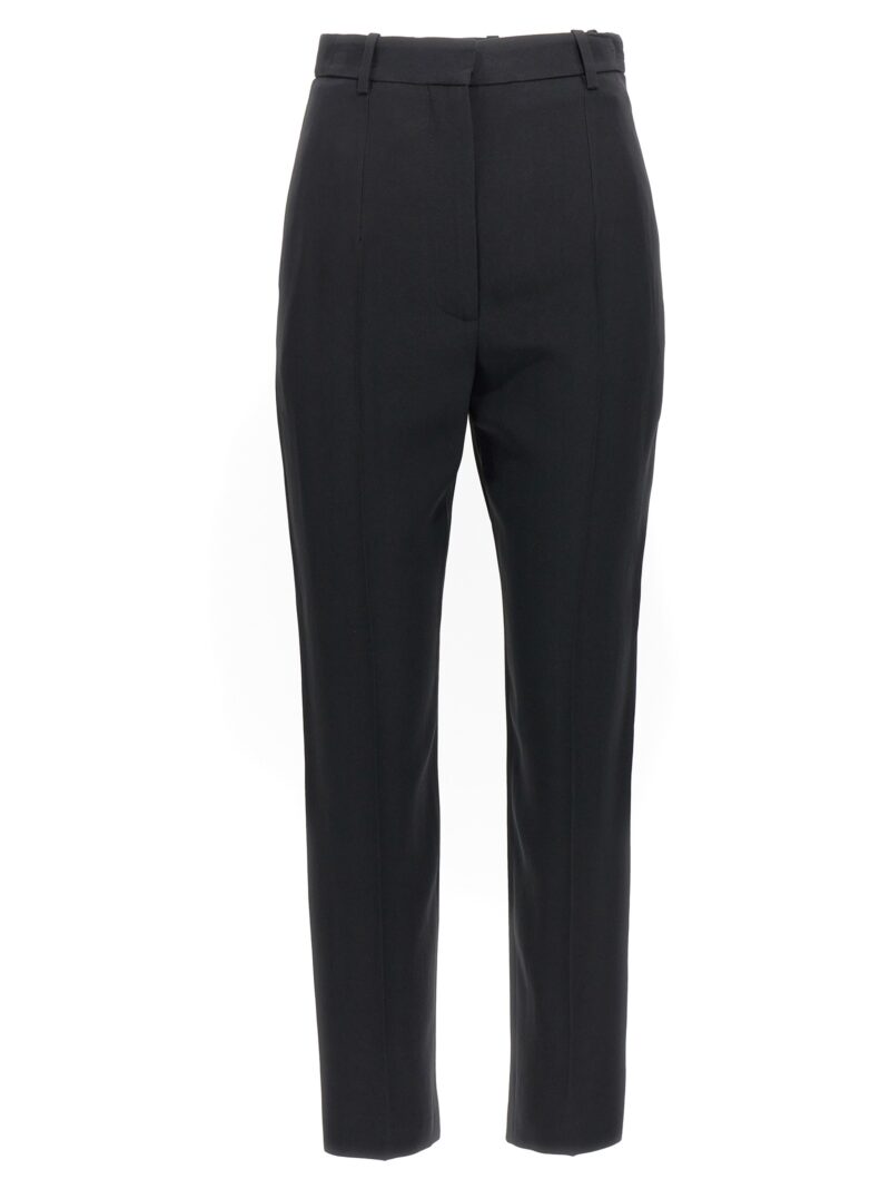 Crêpe cigarette pants ALEXANDER MCQUEEN Black