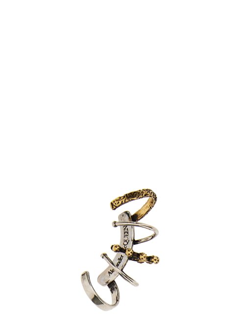 'Punk’ ear cuffs ALEXANDER MCQUEEN Multicolor