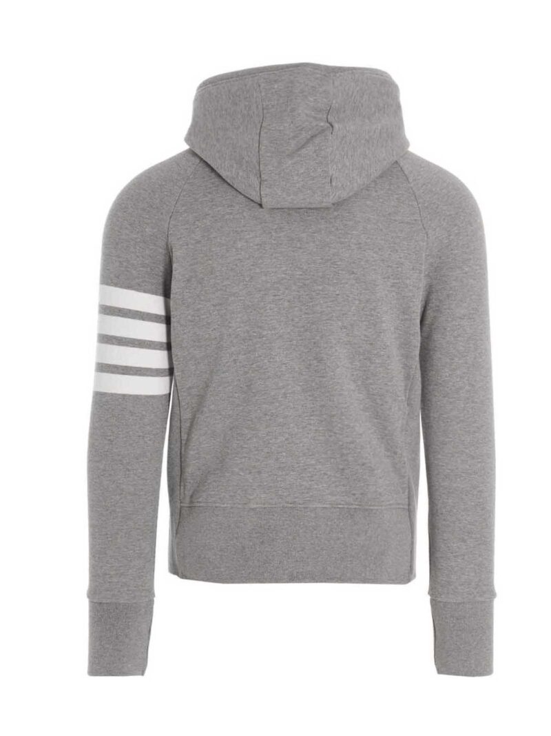 '4 bar' hoodie MJT022H00535068 THOM BROWNE Gray