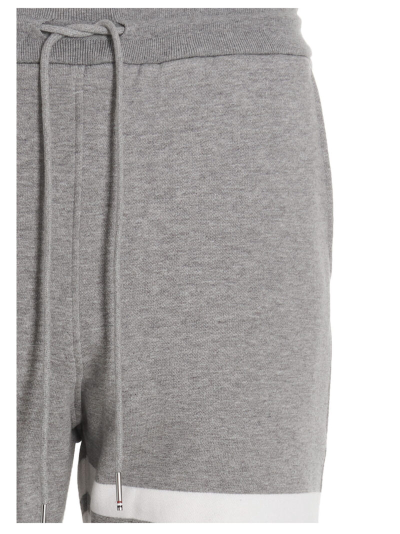 '4 bar’ joggers Man THOM BROWNE Gray