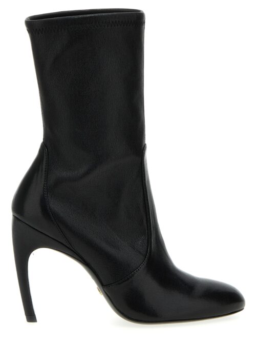 Lux curl ankle boots STUART WEITZMAN Black