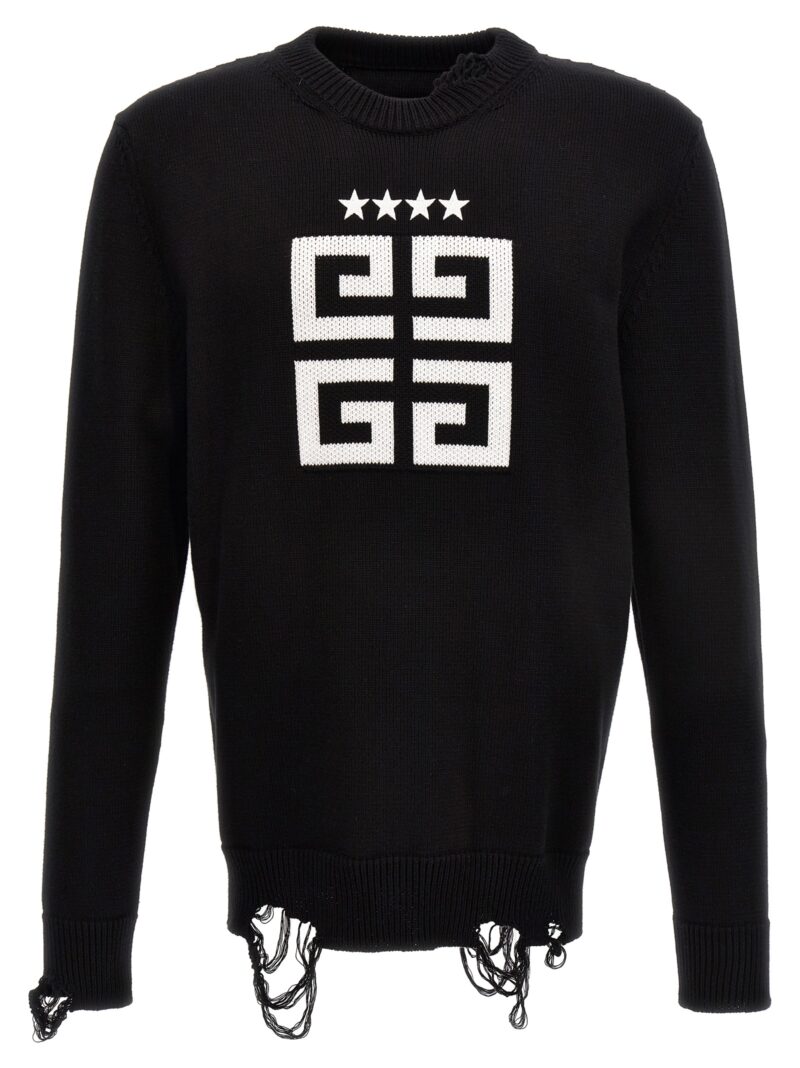 4G sweater GIVENCHY White/Black