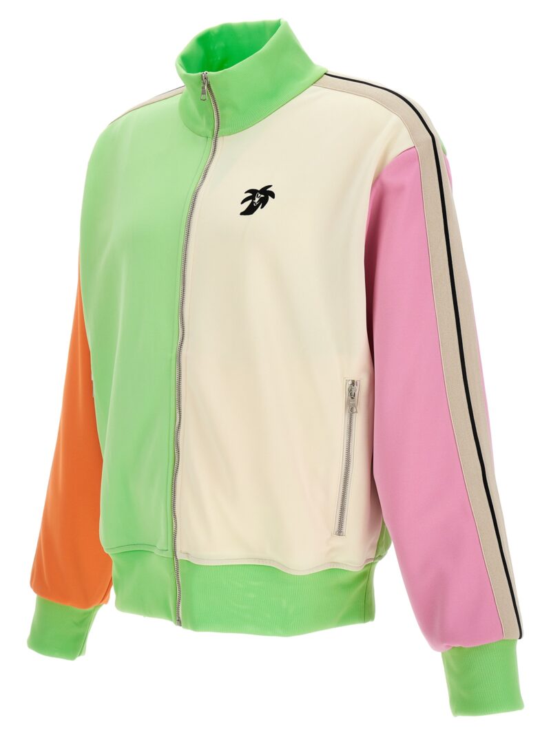 Hunter Colorblock Track sweatshirt Man PALM ANGELS Multicolor