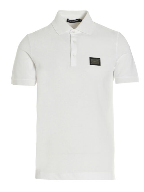 Polo 'DG Essential' DOLCE & GABBANA White