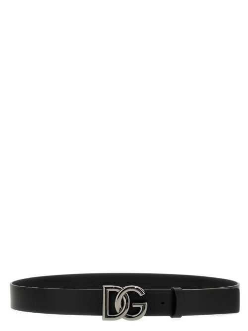 'DG' logo belt DOLCE & GABBANA Black