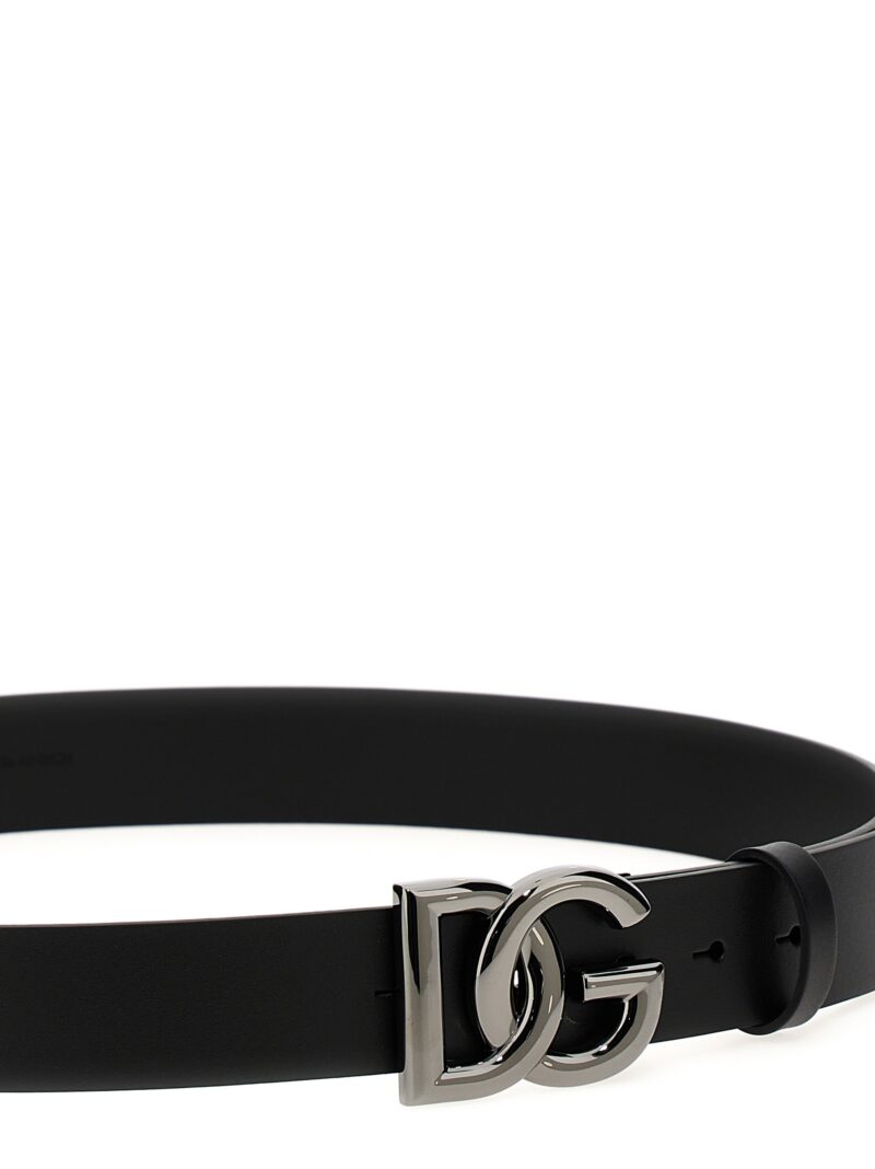 'DG' logo belt Man DOLCE & GABBANA Black