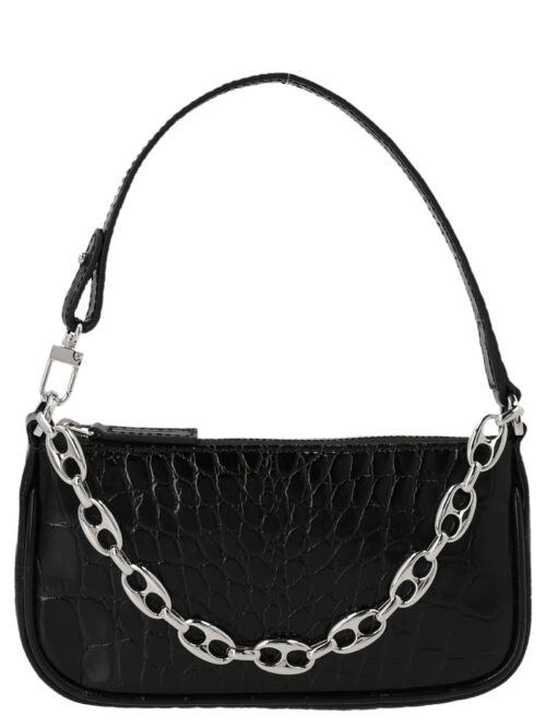 'Mini Nylon' handbag BY FAR Black