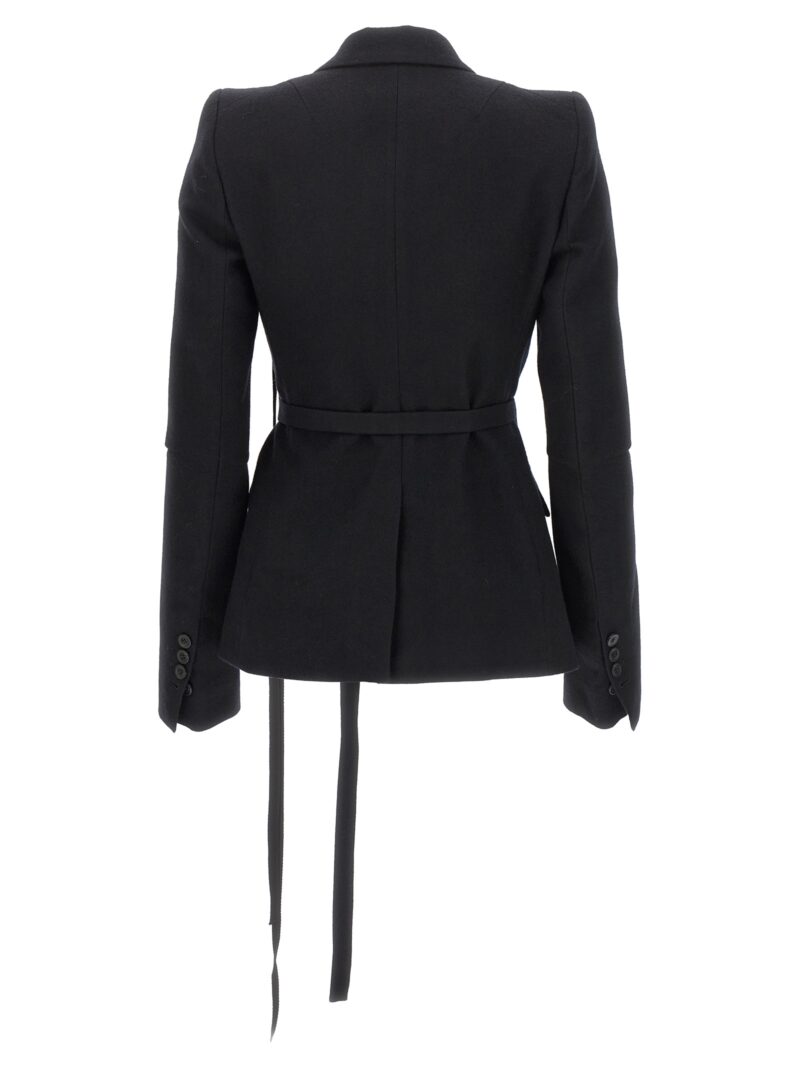 'Venla' blazer 2302WJA05FA207099 ANN DEMEULEMEESTER Black