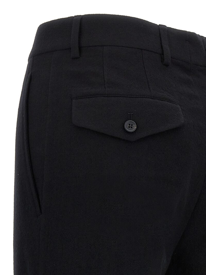 'Maaike' pants 100% virgin wool ANN DEMEULEMEESTER Black