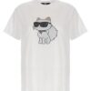 'Ikonik 2.0' T-shirt KARL LAGERFELD White